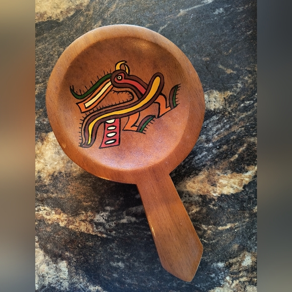 Vintage Handpainted Wooden Decor Set - Picture 2 of 8